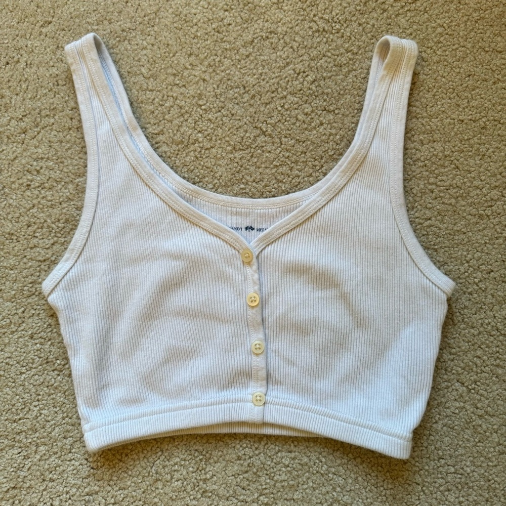 Brandy Melville Lydia Button Tank